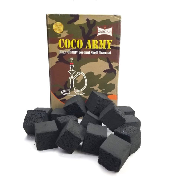 Coco Army Coconut Charcoal (72 pieces – Cubes)