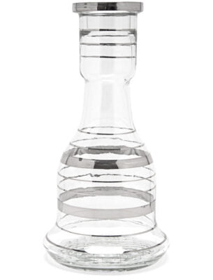 Khalil Mamoon Double Shamadan Hookah – Silver
