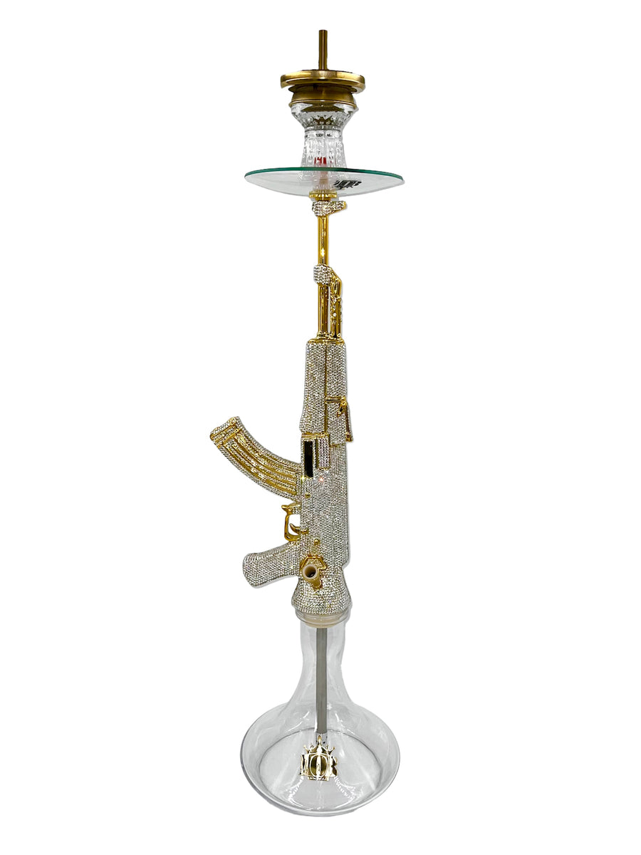 AK-47 Diamond Hookah 32” | Diamond AK-47
