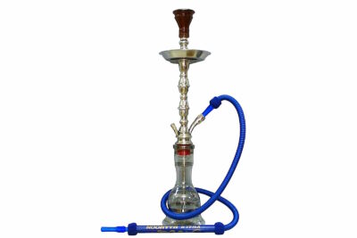Khalil Mamoon Double Shamadan Hookah – Silver