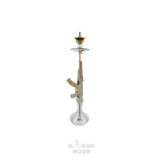 AK-47 Diamond Hookah 32” | Diamond AK-47