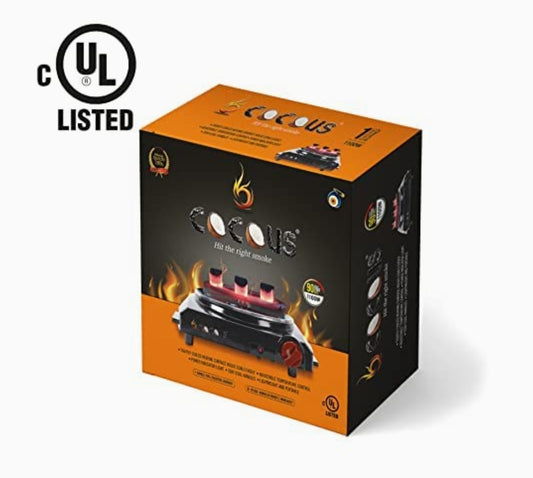 CocoUs Coal Burner for Hookah Incense 1100W
