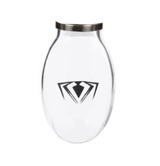 Spider Vase with Skull Logo