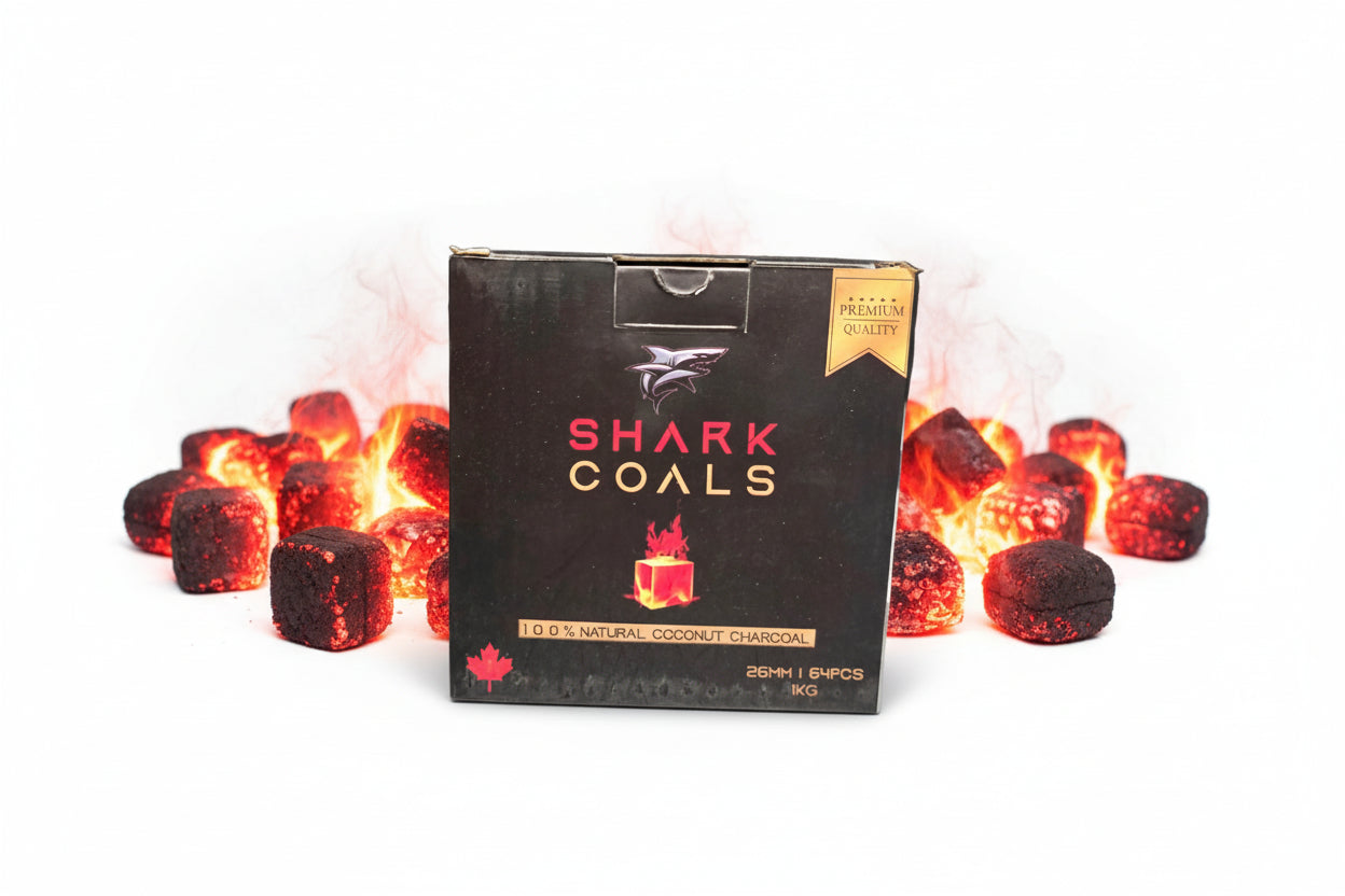 Shark Coals - Premium Coconut Charcoal