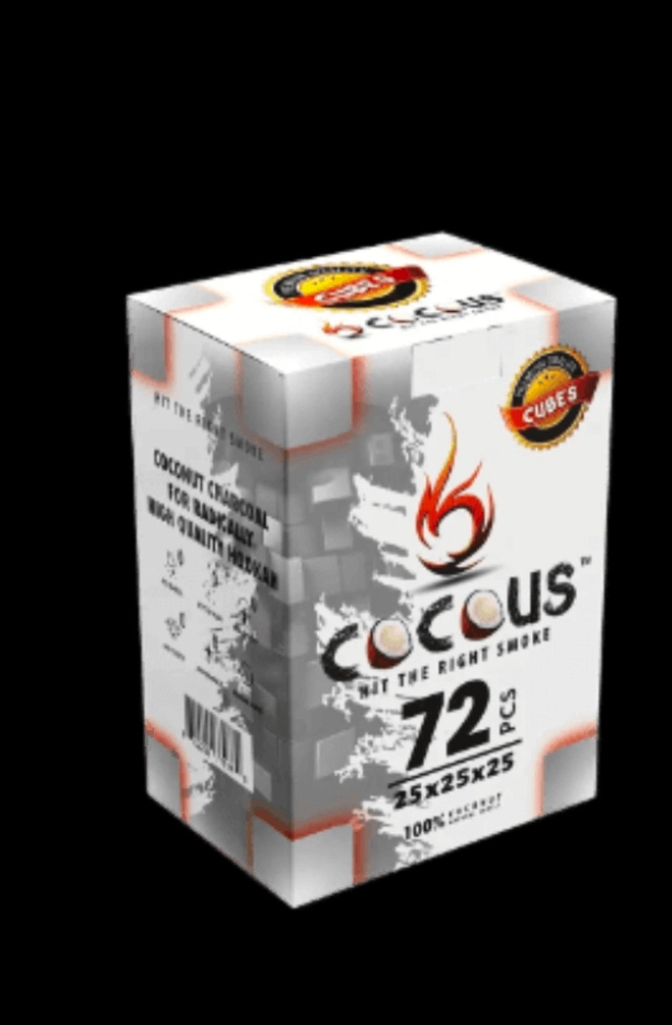 CocoUs Coconut Charcoal - 1KG Hookah Hour