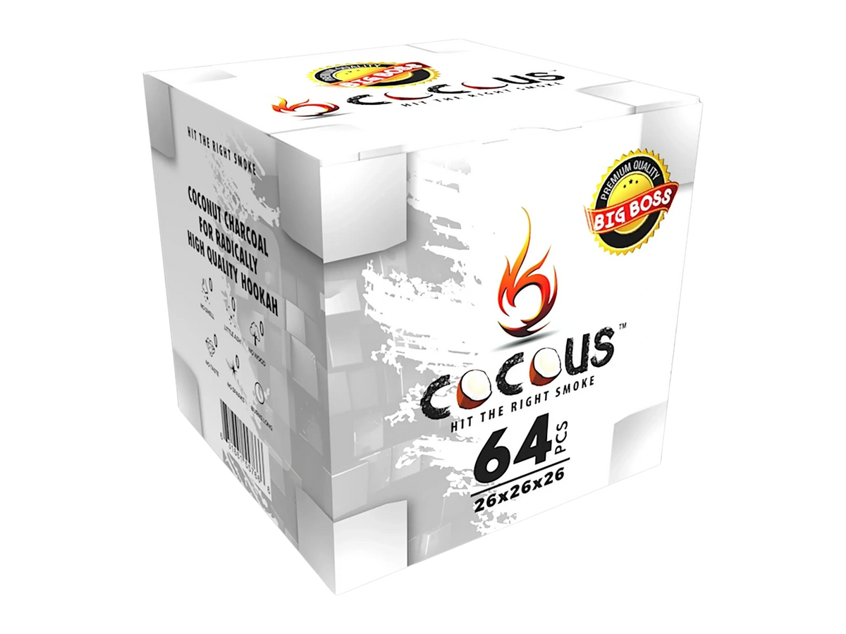 CocoUs Coconut Charcoal - 1KG Hookah Hour